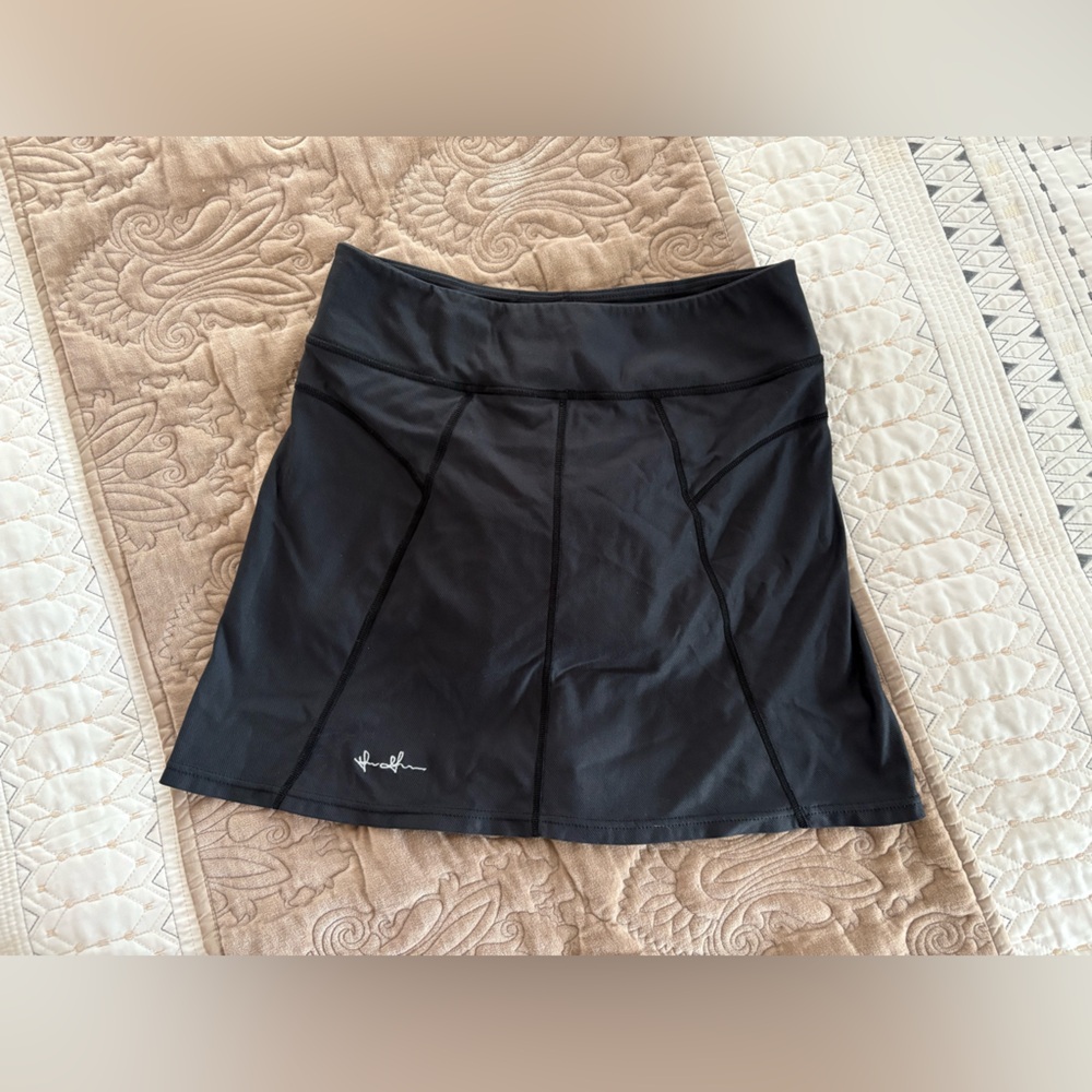 Women’s Louis Garneau Black Padded Biking Skirt Size S